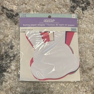 Bunny Paper Shapes - Easter Craft Pack
